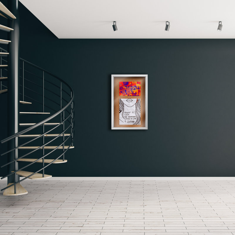 Tableau d’affichage fermé, H 3 pi x l 2 pi