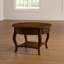 Table basse ronde en bois massif-19048009