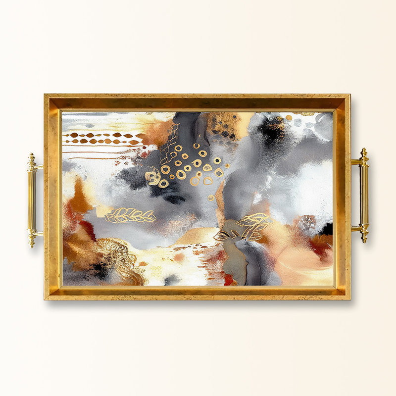 Élégant plateau en verre de 19,7 po x 11,4 po x 1,4 po | Fabrication 100% verre durable | Facile à nettoyer avec un chiffon humide | Idéal pour le service, la présentation décorative et l'organisation | Ajout élégant à la décoration intérieure