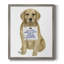 «Love and Golden Retriever», toile encadrée de qualité supérieure - prête à être accrochée-1588208567-1588208566