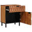 50cm W Solid Wood Bedside Table-2140331993