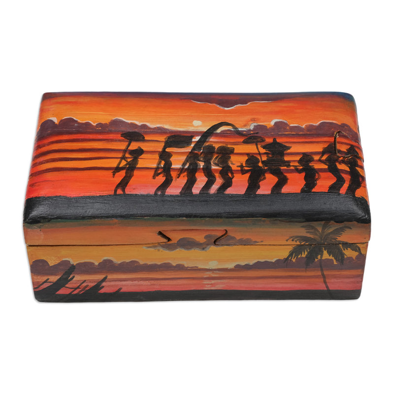 Jacobrobert Handmade Solid Wood Decorative Box