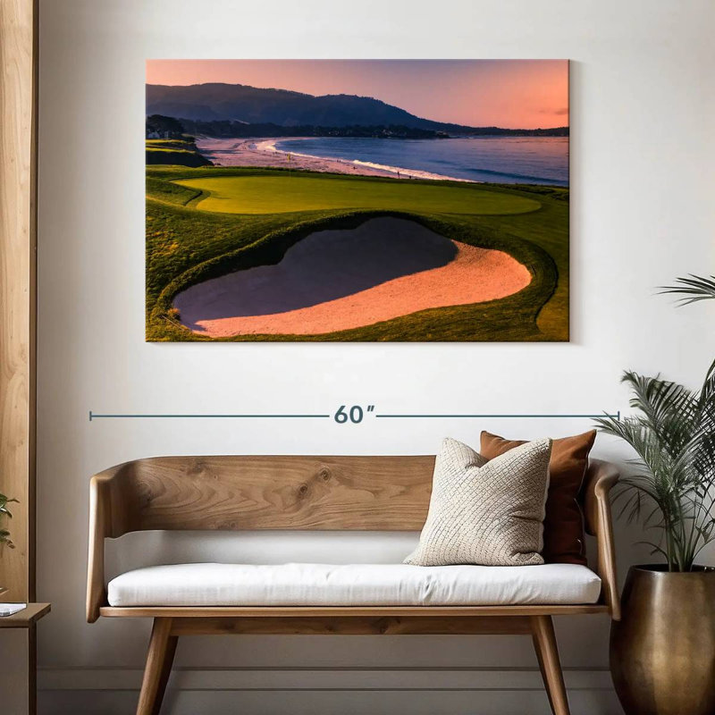 Sirci Pebble Beach Golf, H 32 po x l 48 po