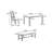 6 Pieces Dining Set