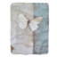 Soft Azure Butterflies - 1 Piece Premium Sherpa Blanket-98967991