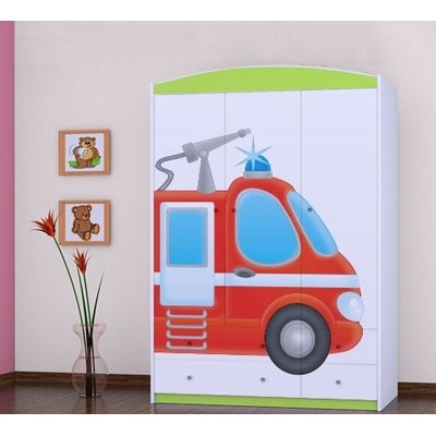 Pike 3 Door Wardrobe