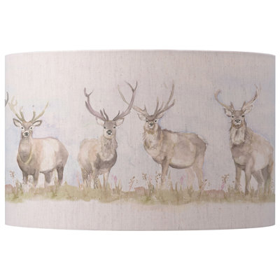 29cm H Cotton Drum Lamp Shade