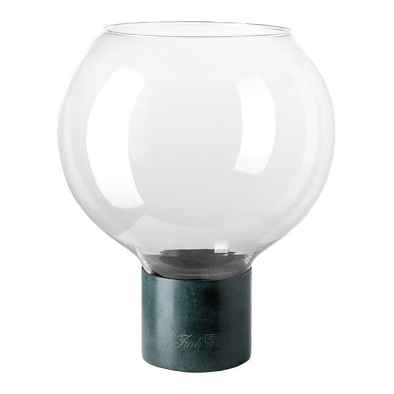 Pego ouragan avec verre, H 14,96 po x l 11,81 po x P 11,81 po