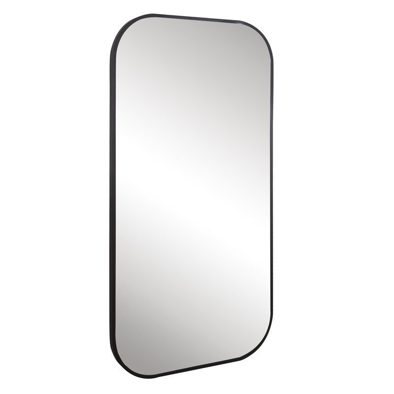 Atqiya Metal Rectangle Wall Mirror, Bronze