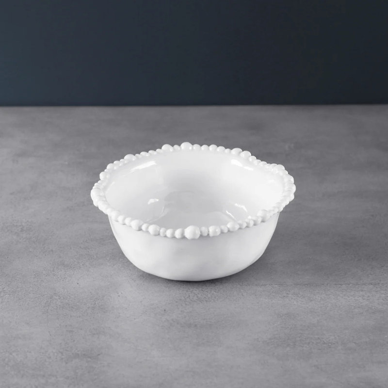 Vida Melamine Cereal Bowl, White