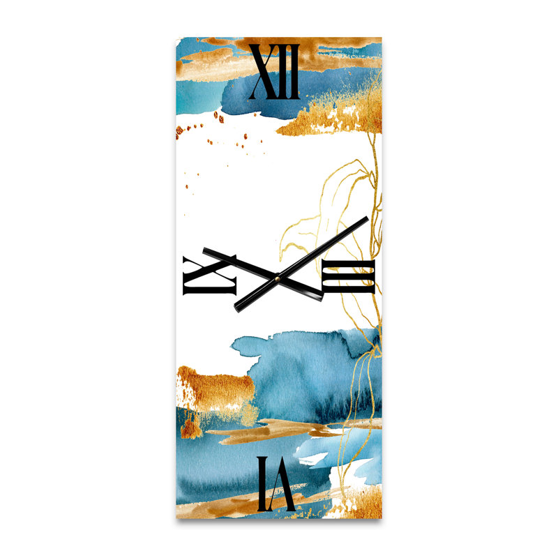 Horloge murale Golden Laminaria, Petit