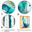 «Tropical Turquoise Joyfulness V», reproduction sur toile-228113343-228113340