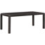 Ensemble de salle à manger 6 pièces, table de salle à manger extensible avec 4 chaises rembourrées et 1 banc