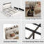 Structure de grand lit plateforme avec tête de lit ergonomique, tablette de rangement, prises de courant et recharge USB, sans bruit, aucun sommier tapissier requis, blanc-799650384-799650387