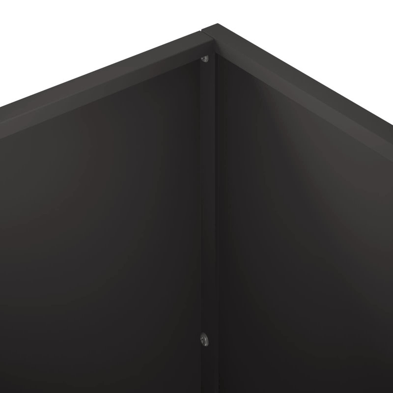 Planter, 75cm H x 50cm W x 50cm D, Black, 1
