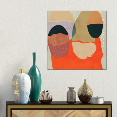 Shapes Abstract Study by Ana Rut Bré - Gallery-Wrapped Canvas Giclée on Canvas