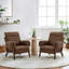 Chaise d'appoint transitionnelle traditionnelle rembourrée-447515770