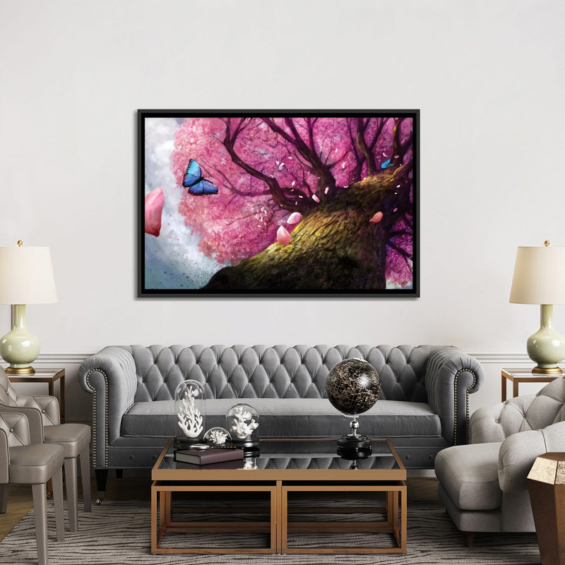 «In The Shadow of Peace», impression sur toile, H 18 po x l 26 po x P 1,5 po, Toile avec cadre noir, Pas de tapis