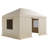 Winter Gazebo Cover Compatible with 10 x 14 ft Hardtop Gazebos, Durable All-Weather Cover with Side Panels & Ventilated Mesh Windows, High-Density PE Fabric, Protective Shelter Cover, Gazebo Frame Not Included