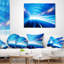 Coussin lombaire abstrait abstrait