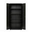 Armoire de rangement haute avec 2 portes, 4 cloisons, 5 espaces de rangement séparés pour le bureau à domicile-536764791