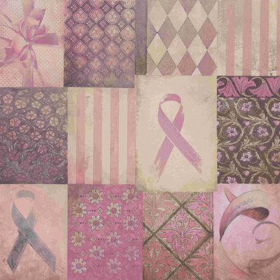 " Breast Cancer Pink Painting "