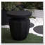 Table d'appoint d'extérieur robuste en faux terrazzo-472701905