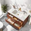 Meuble-lavabo moderne (avec meuble-lavabo et lavabo) avec rangement