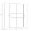 Koran 4 Door Manufactured Wood Wardrobe-1274795203