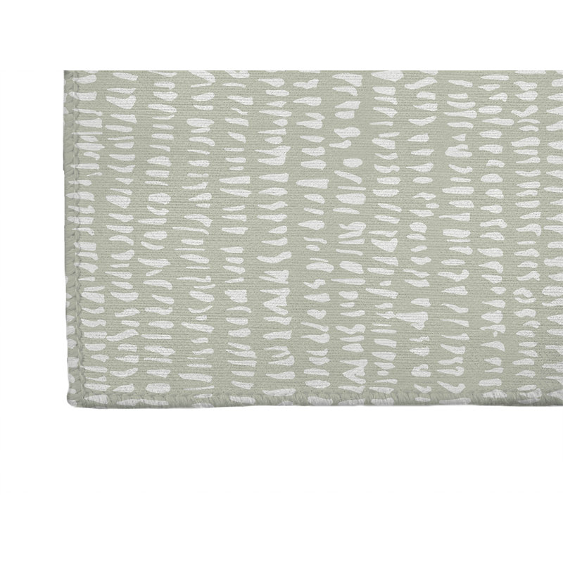 Crops Non-Slip Outdoor Rug, Runner 2'6" x 8'