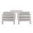 Magers Outdoor Grey 3pc Set-62777225-62777224
