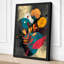 Geometric Bloom Botanical - Wrapped Canvas-281330864-281330867