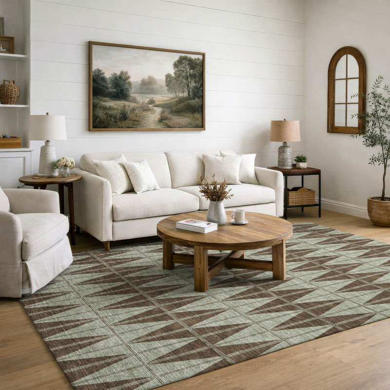 Tapis de qualité supérieure lavable à la machine Mayfield AMF2415, Chocolat, 3 pi x 5 pi