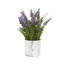 Lavender in Marbled Ceramic Pot