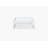 White Rubber Wood Twin Floor Bed With Fence (Without Door) And Safety Guardrails-723256703