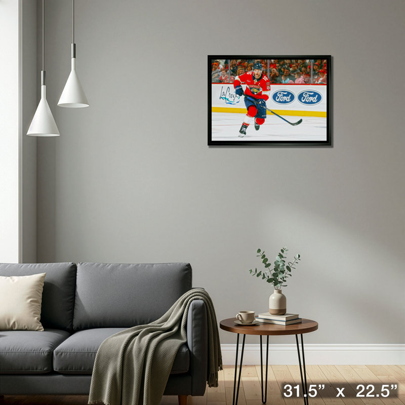 Aleksander Barkov, toile encadrée 20 x 29 Florida Panthers