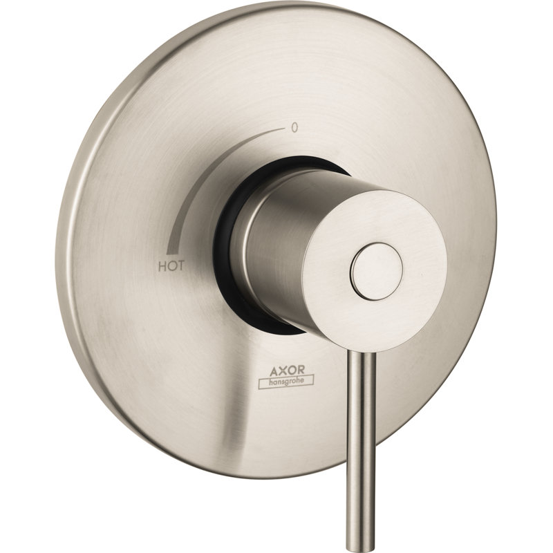 Uno Shower Arm and Bath Panels, Brushed Nickel