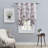 Beacsfield Elegant Blackout Floral Grommet in Short Panel w/ Wand-70066135-70066137