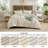 Bedsure 100% Cotton Waffle Comforter Set-106246768-106246769