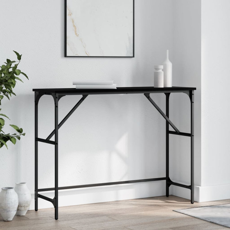Console Table, 75cm H x 100cm W x 32cm D, Grey Sonoma
