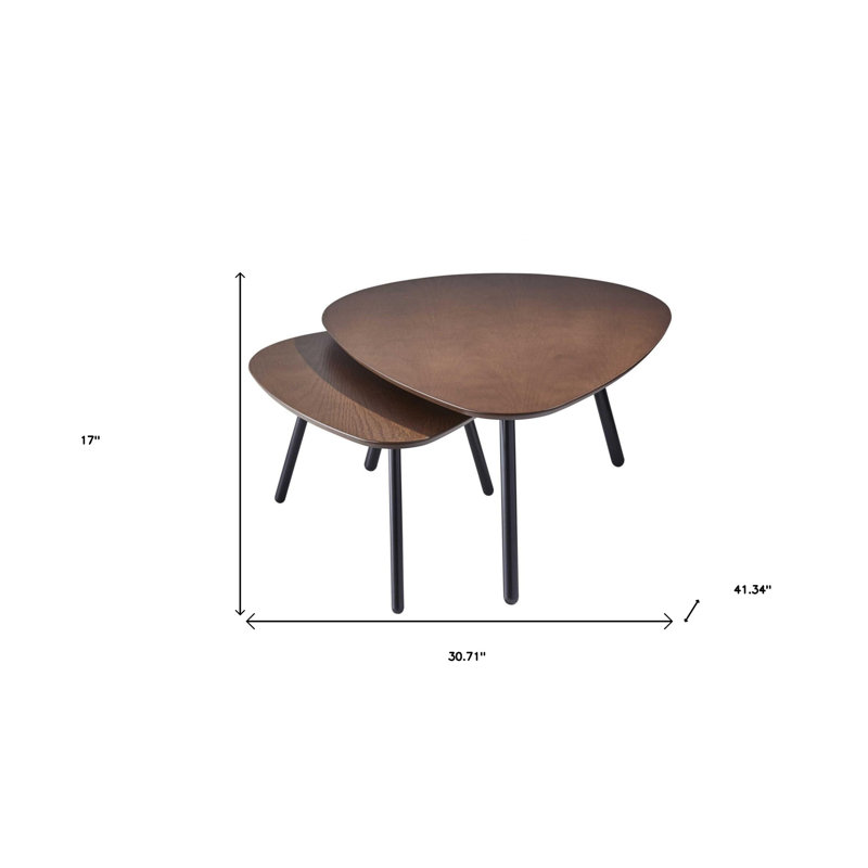 Nicholes 3 Legs 2 Nesting Tables
