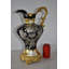 Vase en résine Fermen noir et argenté Fermen taille: 11 po x 8 po x H 18 po