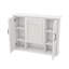 Armoire de rangement murale 36 po, armoire murale avec miroir, armoire à pharmacie avec porte triple-1528085783