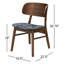 Chaise d'appoint rembourrée Authur