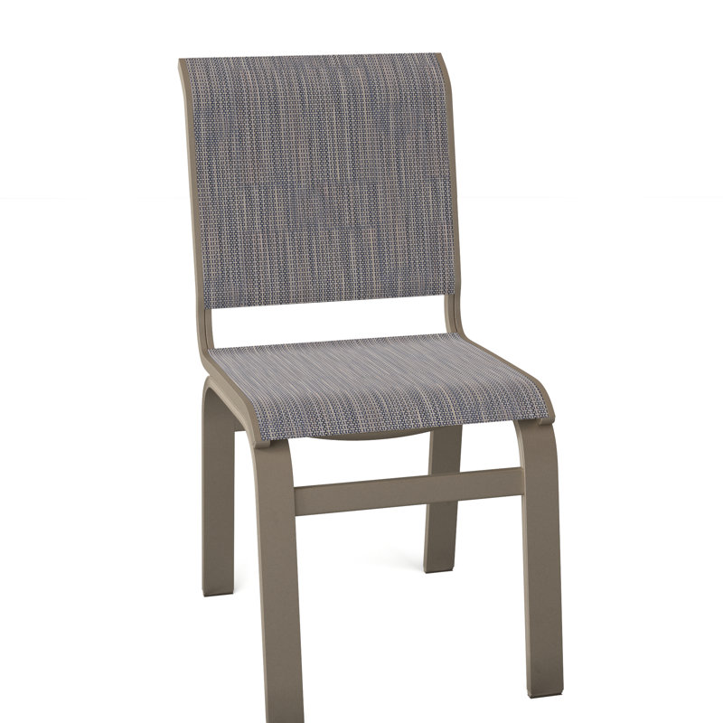 Chaise d'appoint de salle à manger Hiraku, Bois de plage texturé, Brooks
