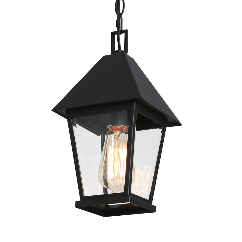Lanterne suspendue d'extérieur 1 lumière H 13,6 po Nedmond