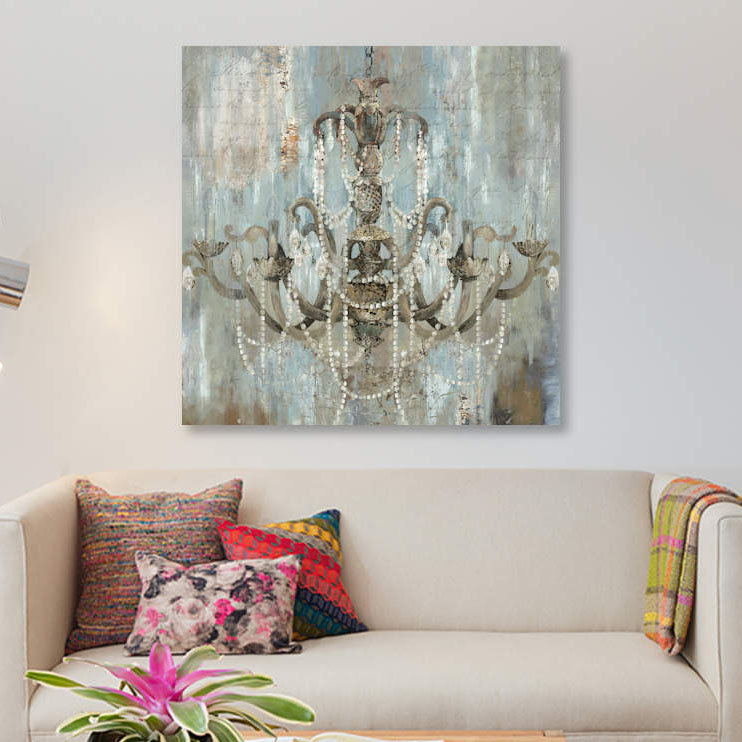 « intemporelle », impression sur toile, H 48 po x l 48 po x P 1,5 po, Toile tendue, Pas de tapis