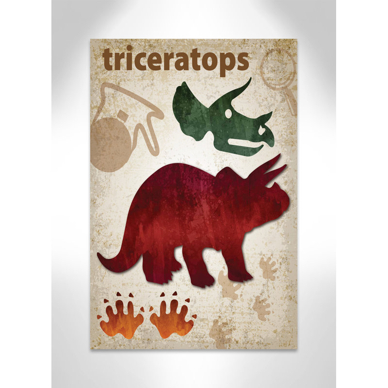 Adhésif décoratif dinosaures-04 ', H 36 po x l 24 po x P 1,5 po, Toile