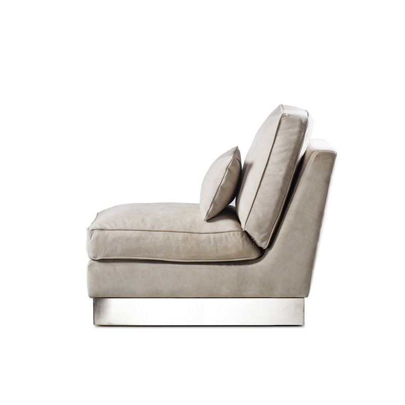Oakland Leather Slipper Chair