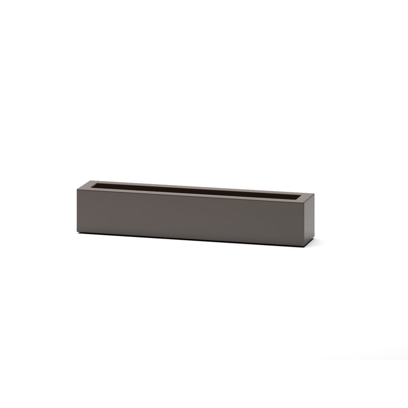 Roselee Handmade Planter Box, Brown